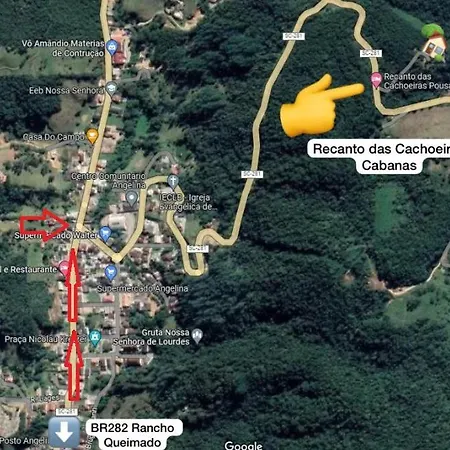 Recanto Das Cachoeiras Angelina Exterior foto